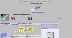 Desktop Screenshot of oregonohioweather.com